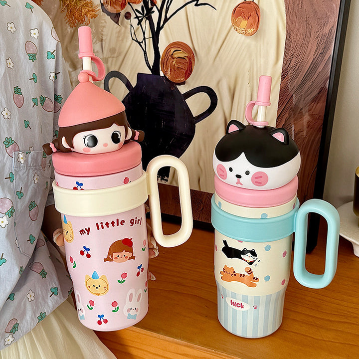 Ladies Thermo Cup with Cute Animal Design Kalsten