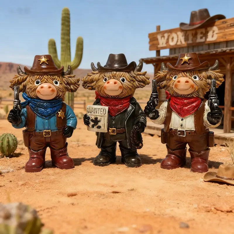 Funny Cowboy Figurine Kalsten