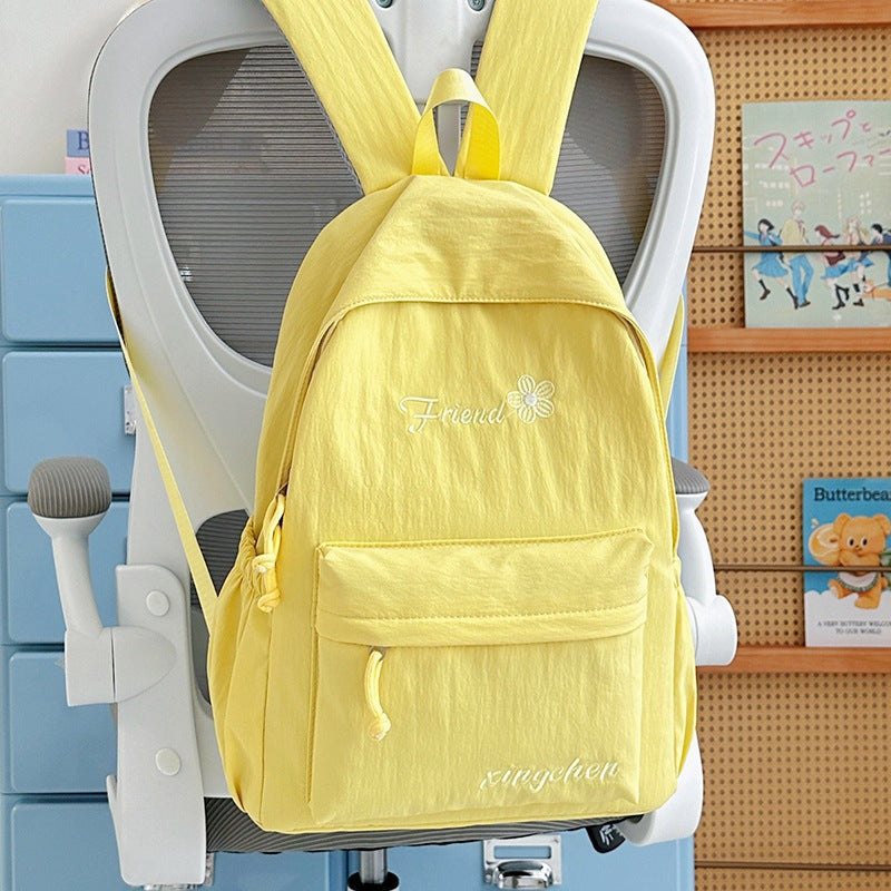 Cute Cartoon-Themed Embroidered Backpack Kalsten