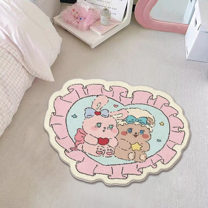 Adorable Cartoon Bear Area Rug Kalsten