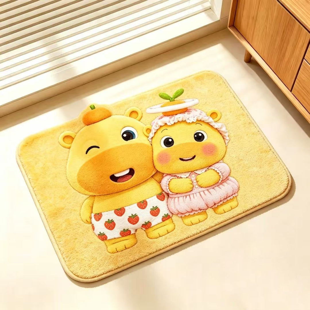 Cute Animal-Themed Bath Mat