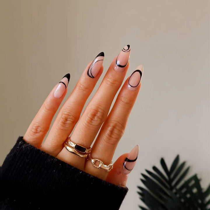 Artistic Stiletto Press-On Nail Set Kalsten