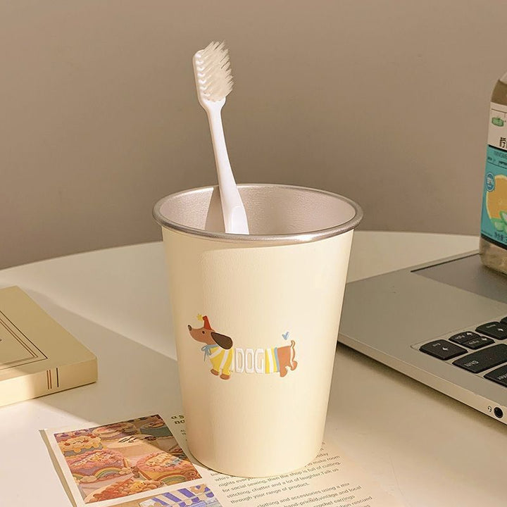 Toothbrush Holder in Modern Dog Design Kalsten