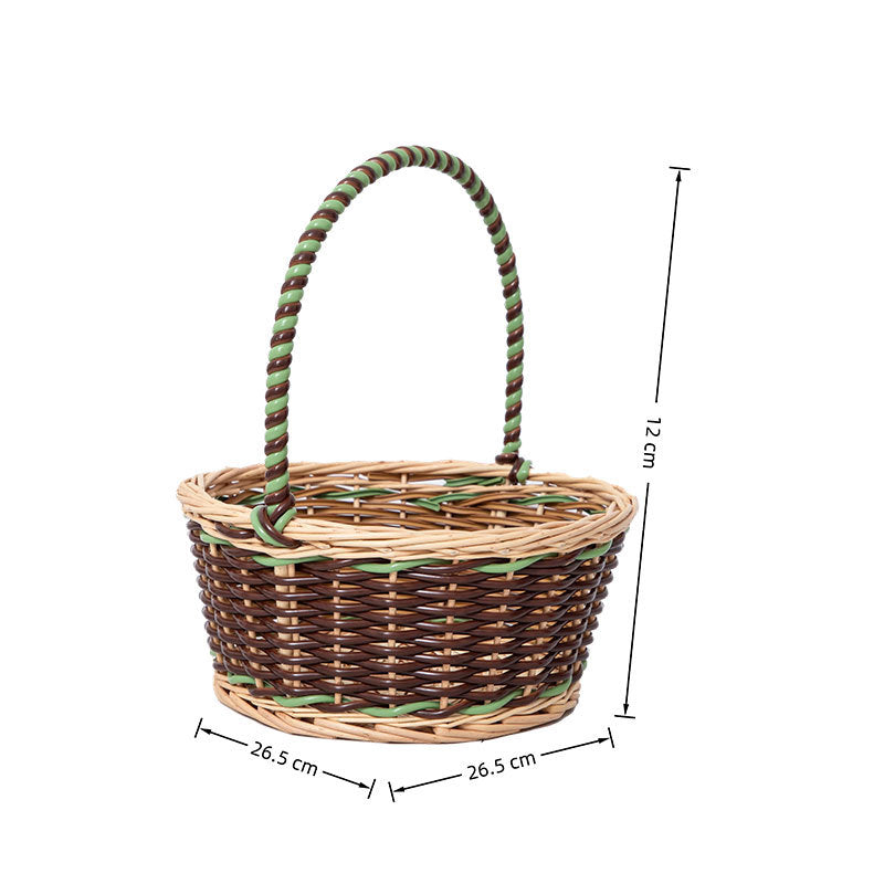 Decorative Woven Flower Basket Kalsten