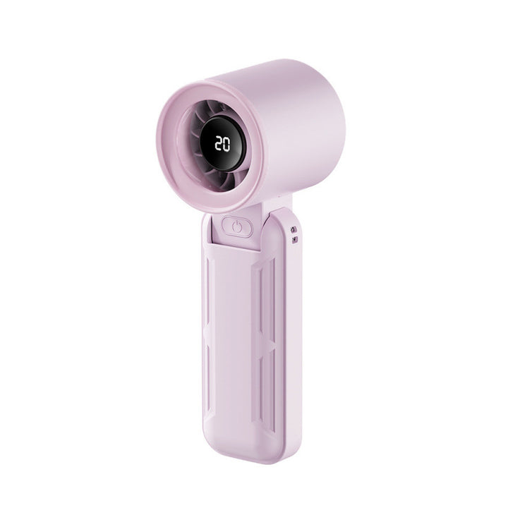 Women portable mini fan with LED display Kalsten