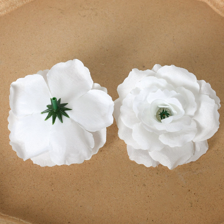 Floral Embellished Hair Clips