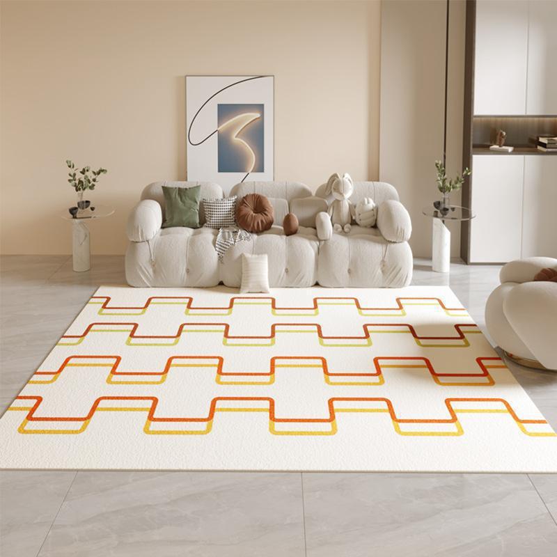 Geometric Pattern Area Rug Kalsten