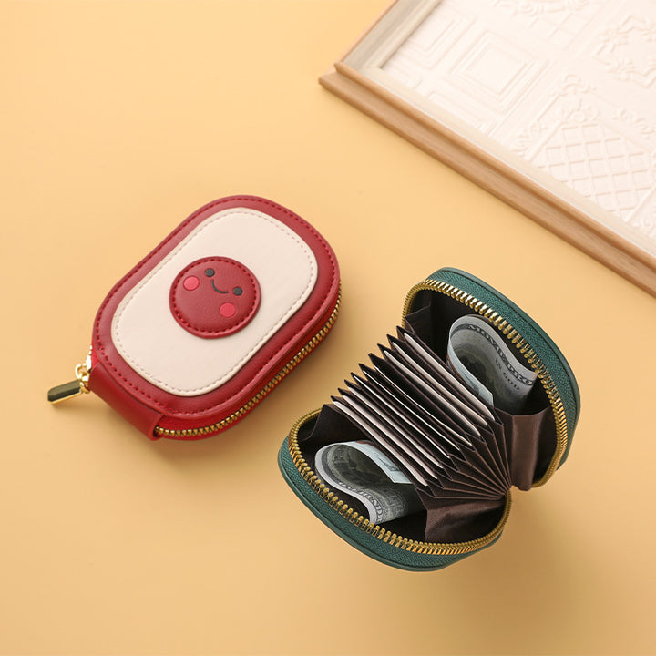 Cute Character Zippered Coin Pouch Kalsten