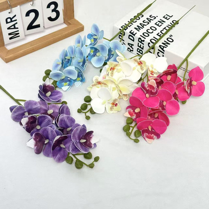 Artificial Orchid Centerpiece for Home Decor Display