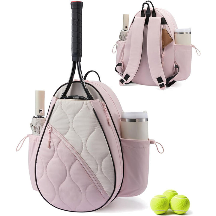 Quilted Tennis Racket Backpack Kalsten
