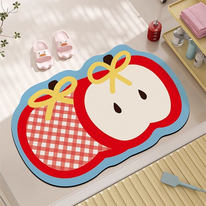 Playful Fruit-Shaped Kalsten Bath Mat