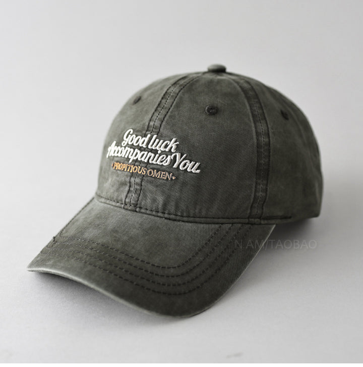 Men's Embroidered Cotton Baseball Cap Kalsten