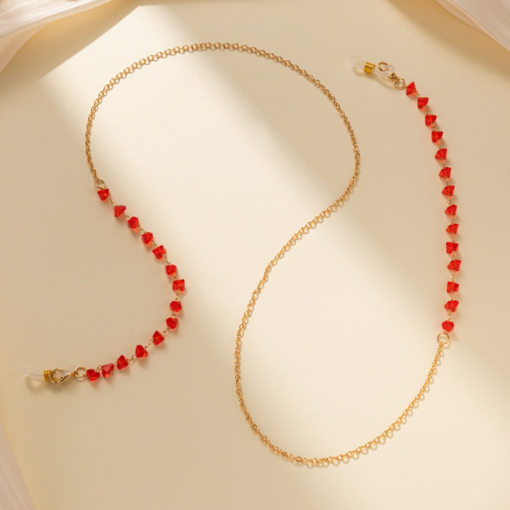 Decorative Crystal Eyewear Chain Kalsten