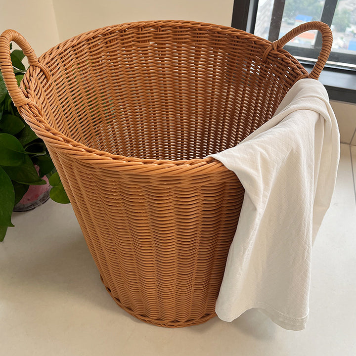 Women's Practical Storage Basket made of Woven Material Kalsten