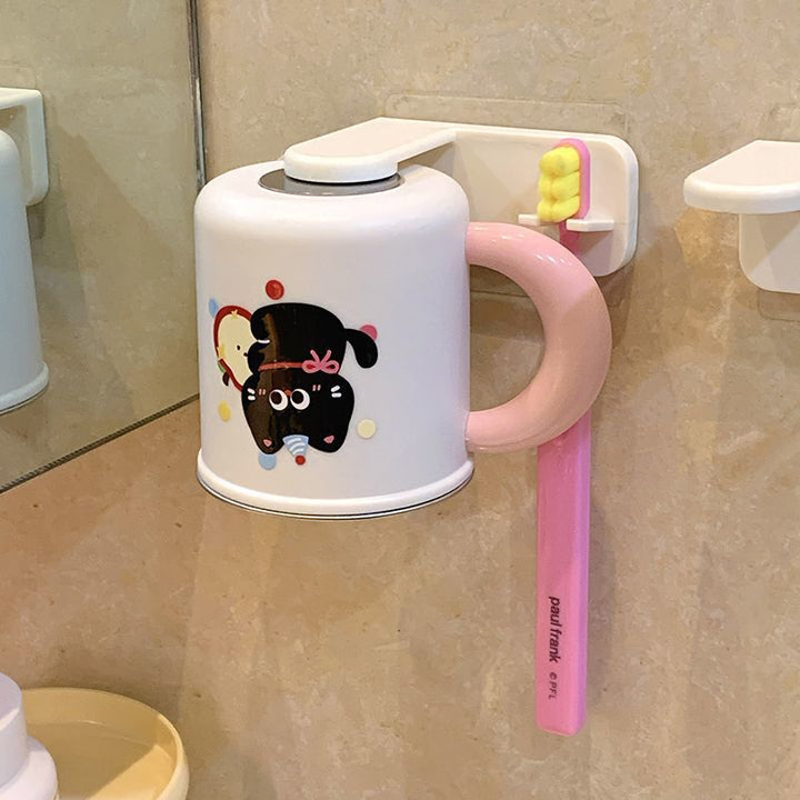 Wall cup holder with creative animal motif Kalsten