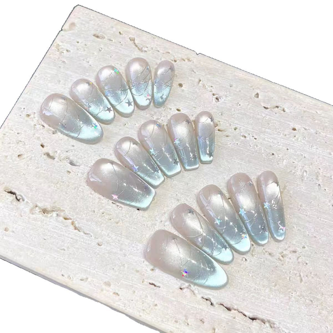 Premium Glitter Press-On Nail Tips Kalsten