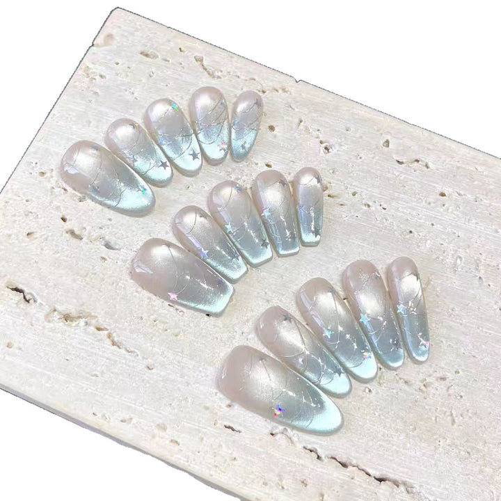 Premium Glitter Press-On Nail Tips Kalsten