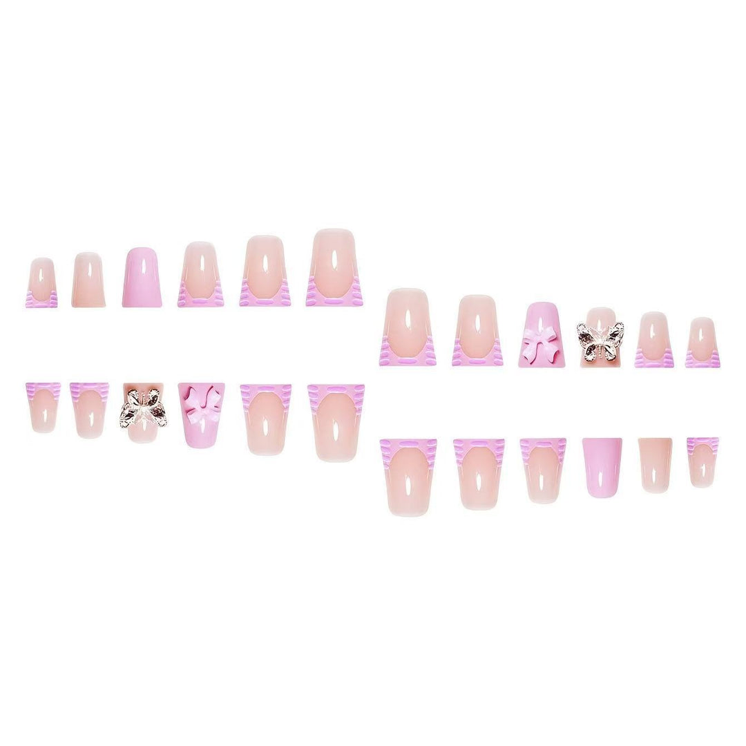 Premium Decorative Bow Nail Set Kalsten