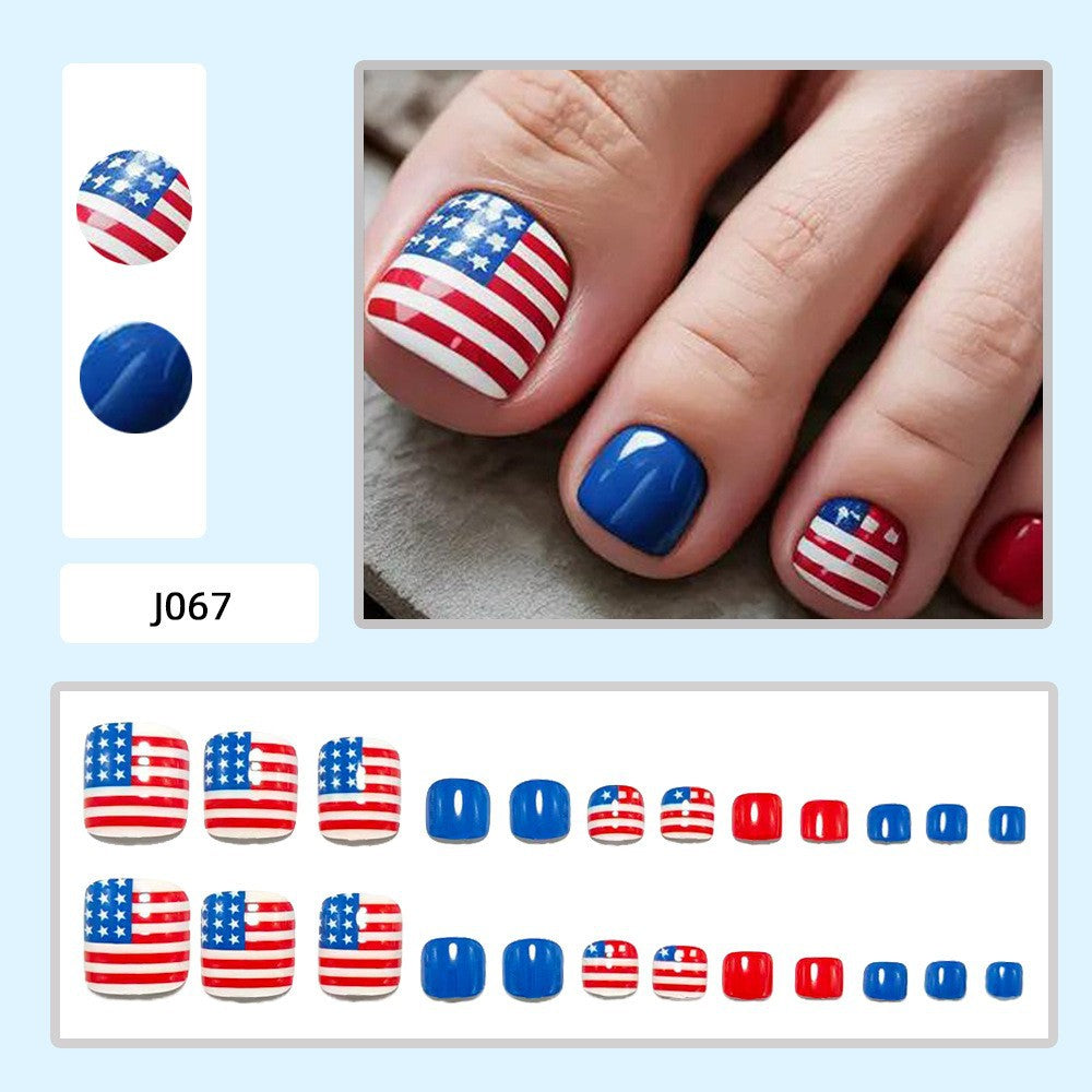 Artificial nails for elegant foot care Kalsten