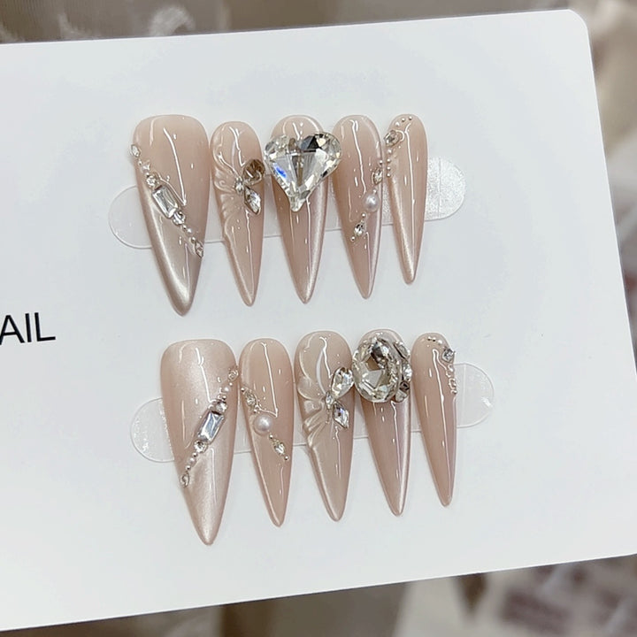 Elegant Press-On Nails Kalsten