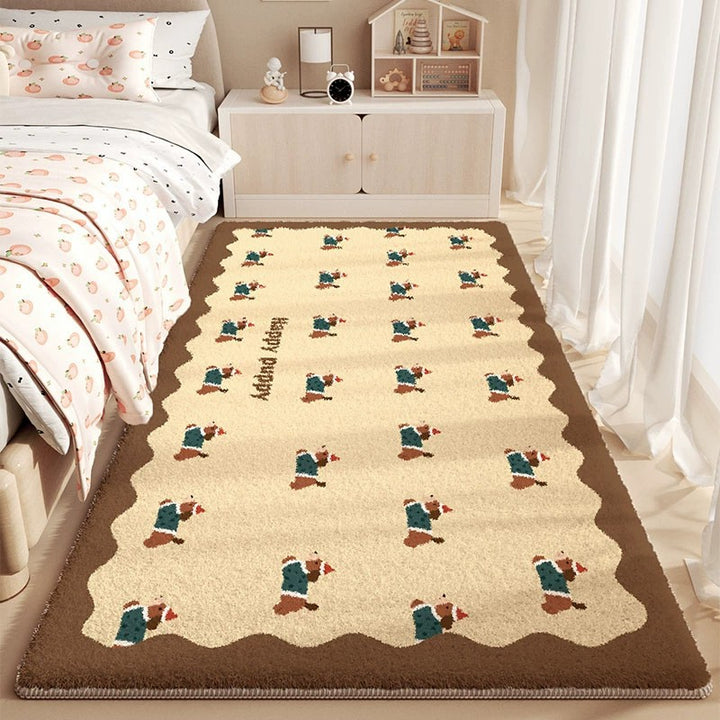 Playful Cartoon-Themed Area Rug