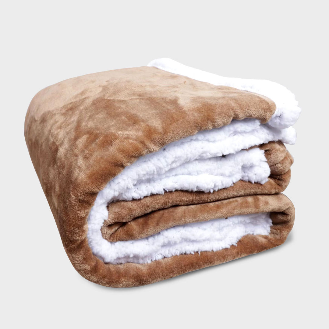 Women's Plush Blanket with Double Fleece Kalsten