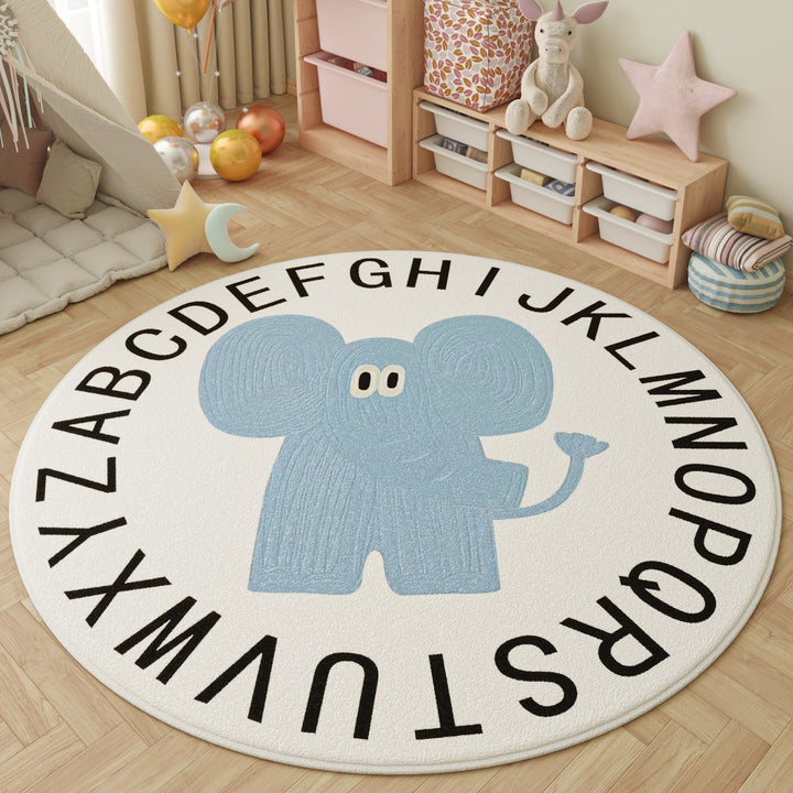 Fun-Themed Round Play Mat Kalsten