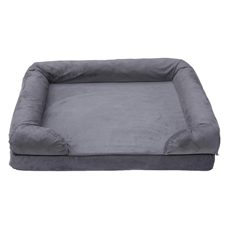 Comfortable Suede Dog Bed