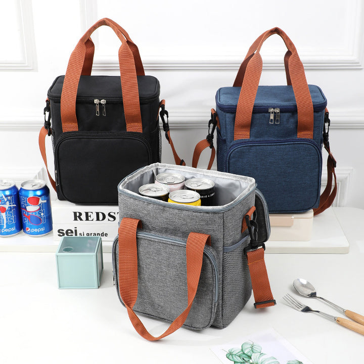 Insulated Zip-Top Lunch Tote
