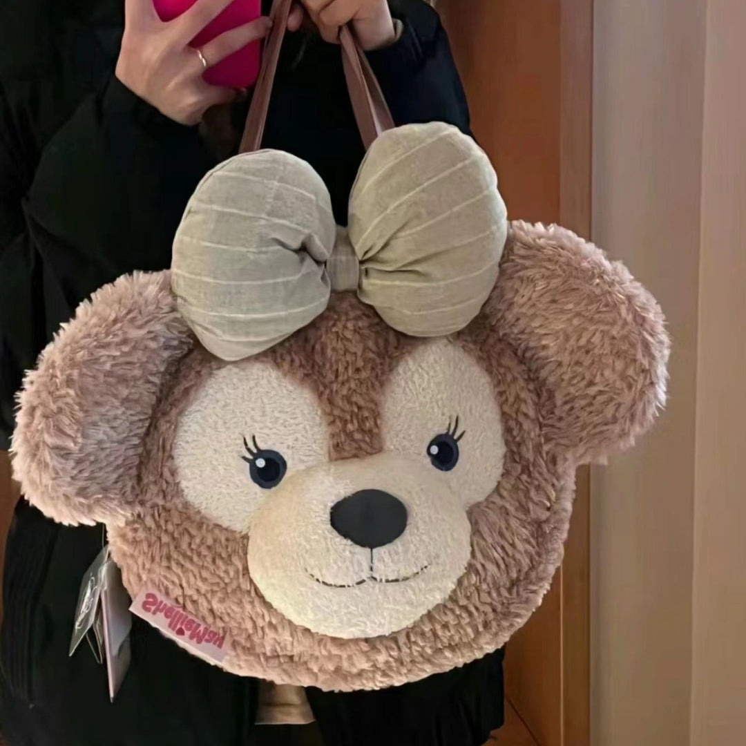 Plush handbag with bear head design Kalsten