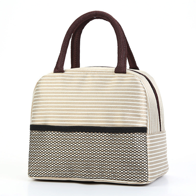 Insulated Striped Lunch Bag Kalsten