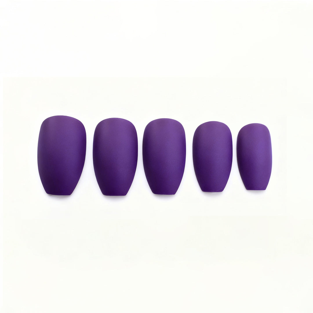 Elegant Matte Almond-Shaped Nail Enhancements Kalsten