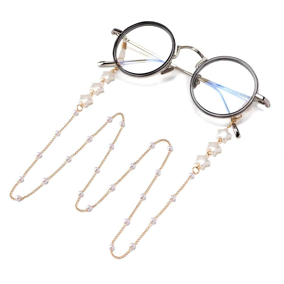 Elegant Heart-Shaped Pearl Chain kalsten