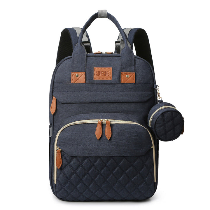 Quilted Multi-Functional Travel Backpack Kalsten