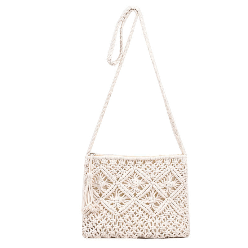 Handcrafted Woven Crossbody Purse