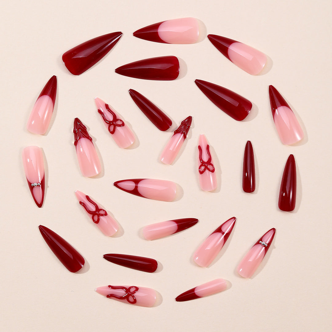 Statement Stiletto Nail Art Extensions Kalsten