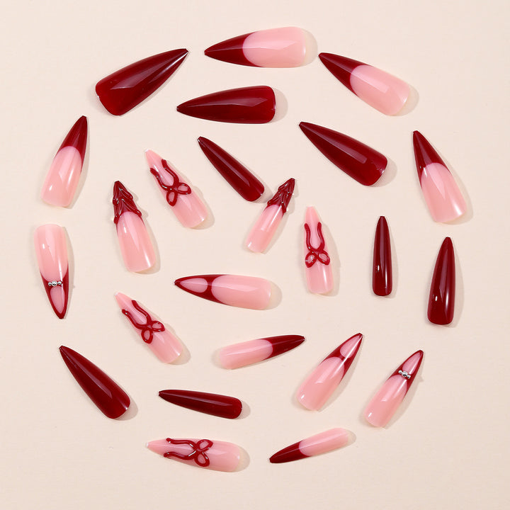 Statement Stiletto Nail Art Extensions Kalsten