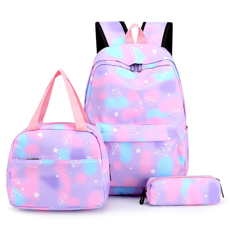 Colorful Multi-Piece Backpack Set Kalsten