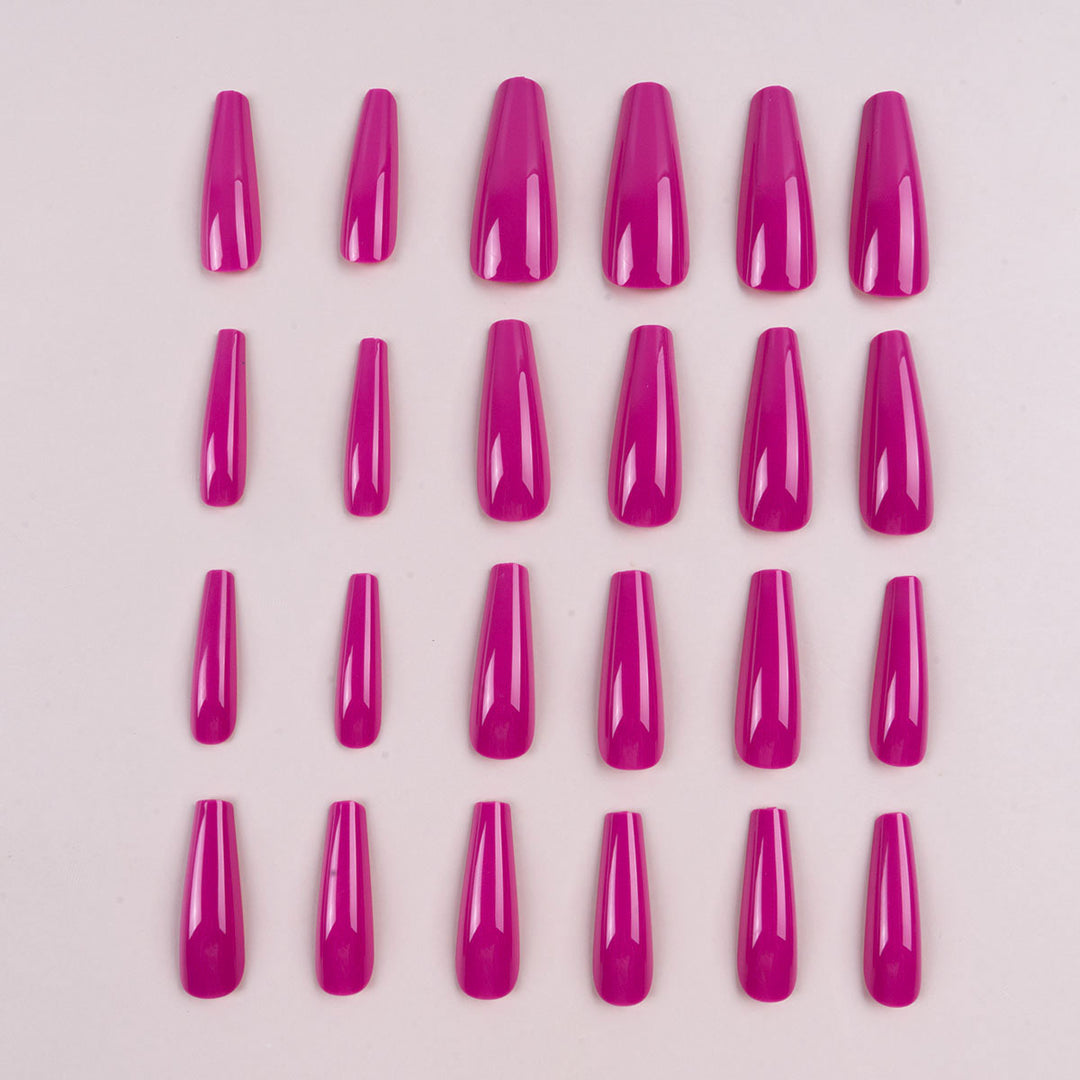 Long-Lasting Glossy Press-On Nails