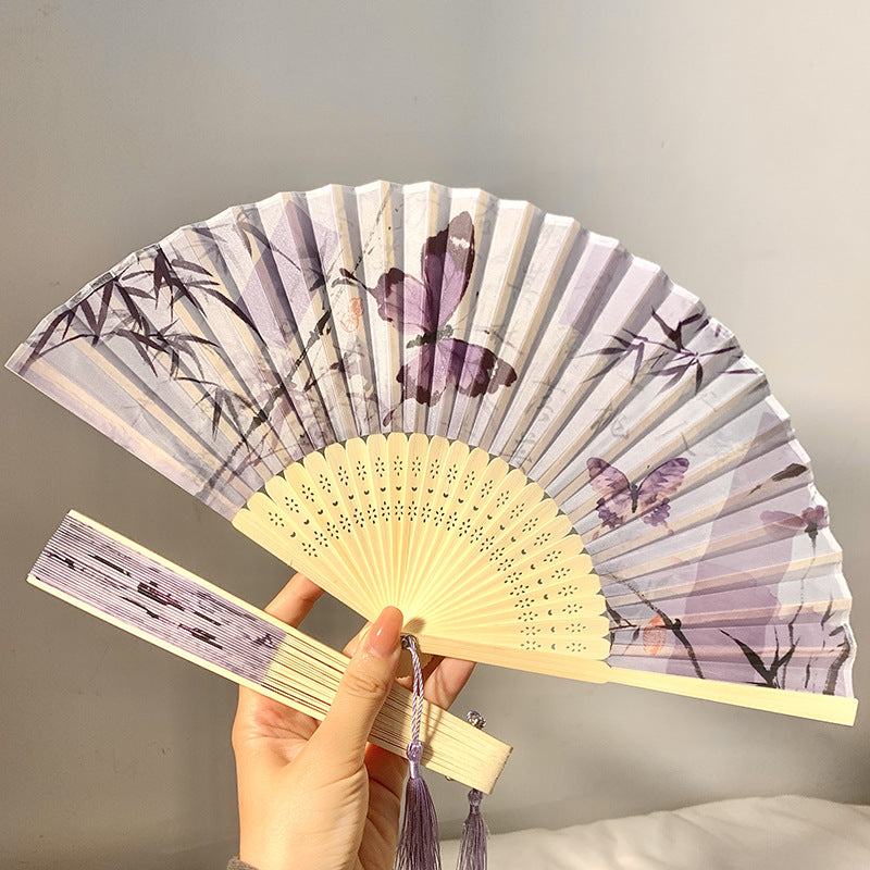 Elegant fan with elaborate butterfly motif Kalsten
