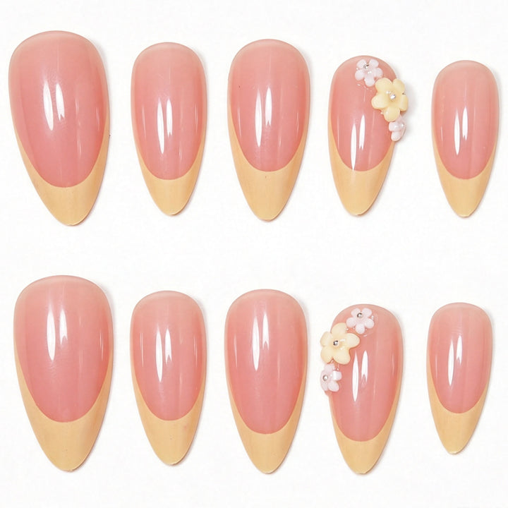 Elegant Floral Accent Nail Art Kit Kalsten