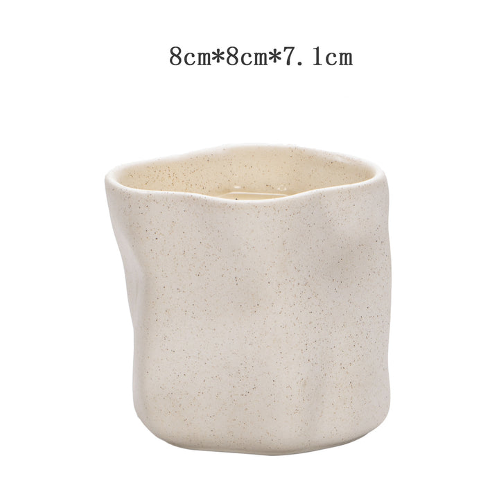 Rustic Ceramic Planter Kalsten
