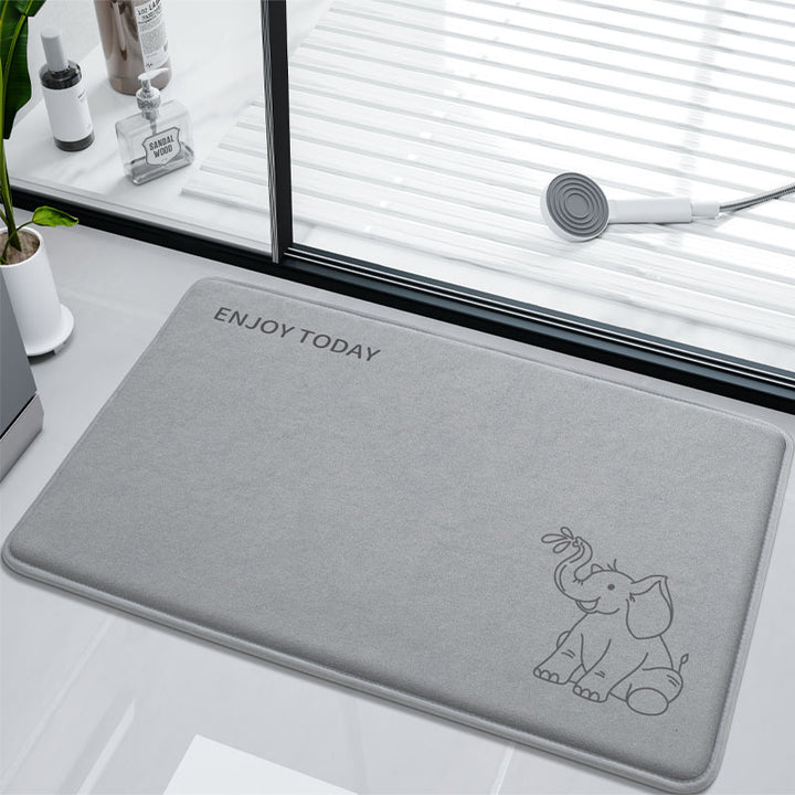 Cute Animal Design Bath Mat Kalsten
