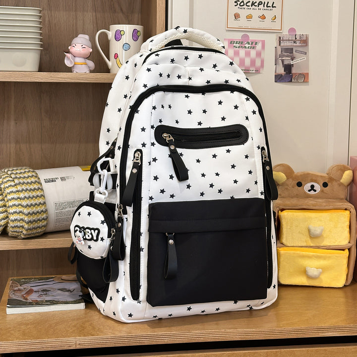 Stylish Star-Embellished Fashion Backpack Kalsten