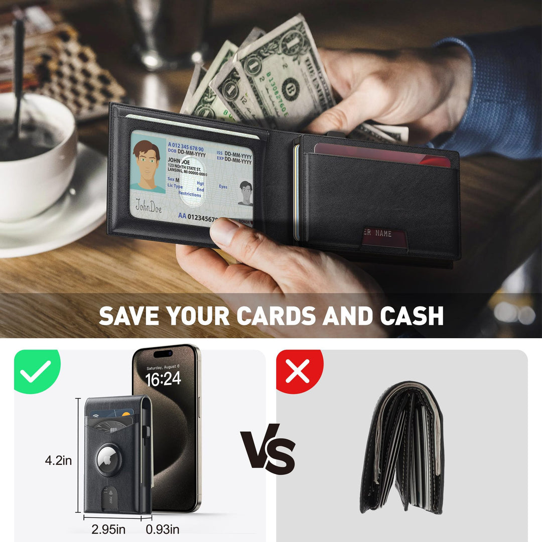RFID Blocking Leather Wallet Kalsten