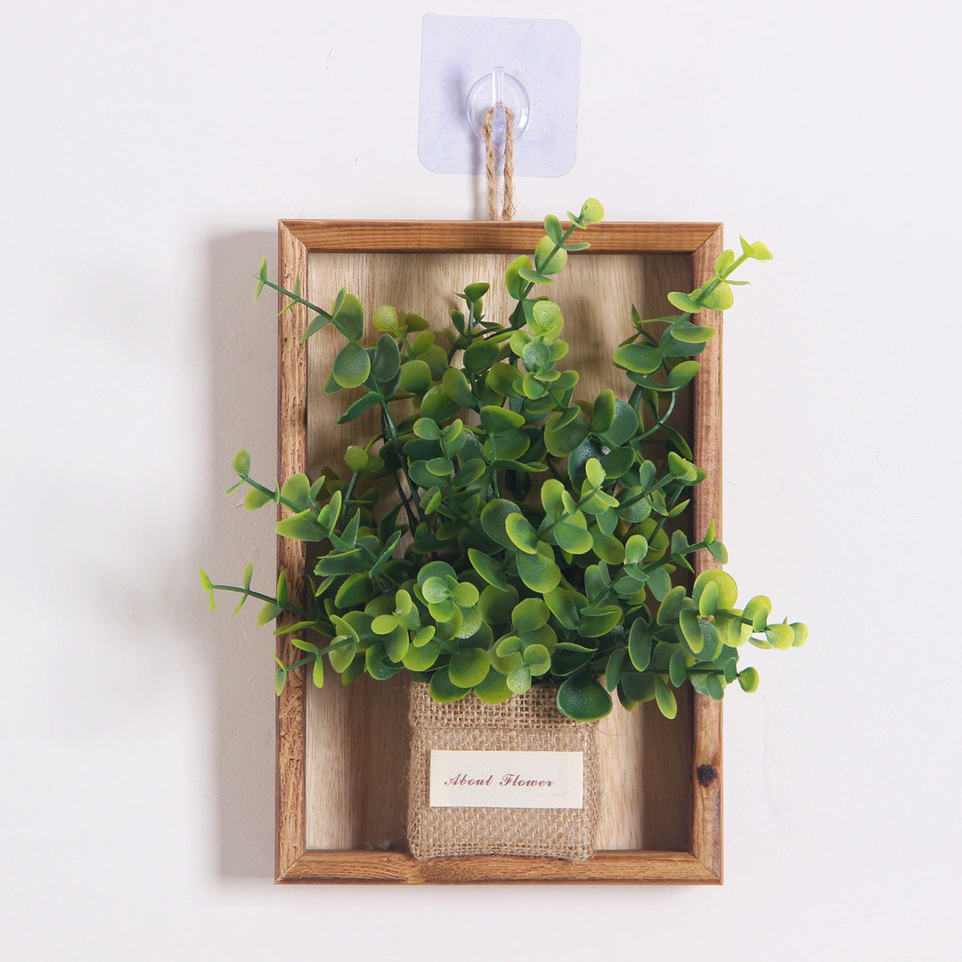 Wall-Mounted Decorative Floral Hanging Planter