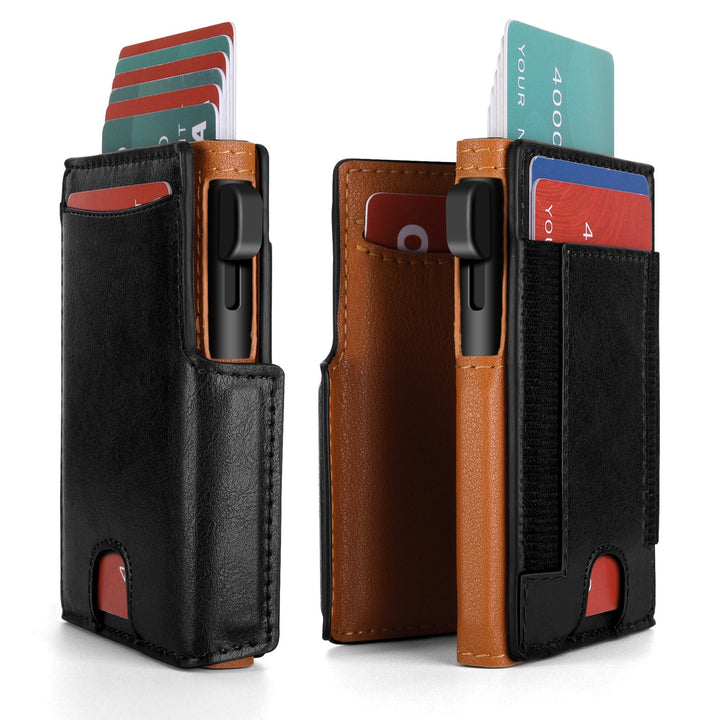 RFID-Blocking Leather Cardholder Kalsten