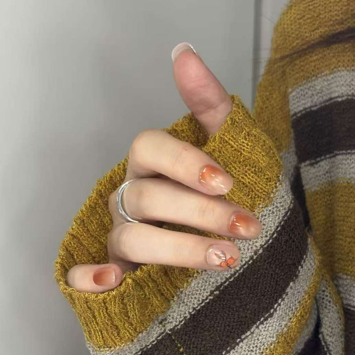 Floral Art Press-On Nails