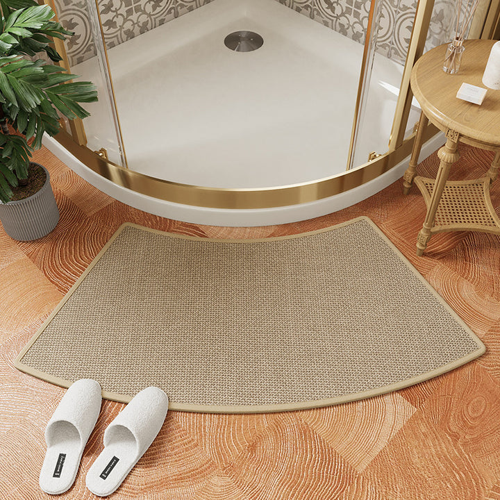 Curved Shower Mat