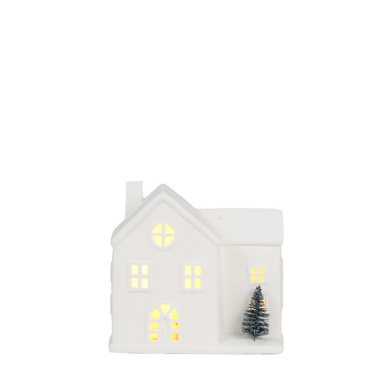 Decorative Ceramic House Lantern Kalsten